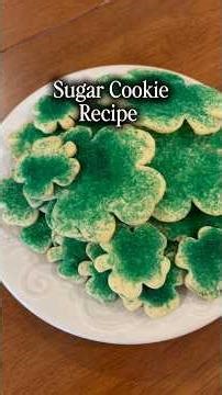 The best sugar cookie recipe! In my opinion. 😊