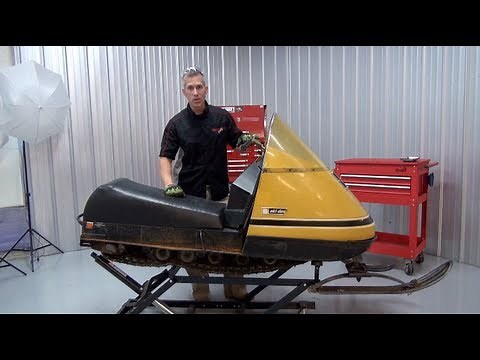 Ski doo Elan Complete restoration series! Episode #1, the tear down. PowerModz!
