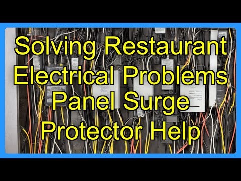 Solving Restaurant Electrical Problems Panel Surge Protector Help
