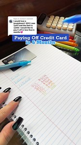 7.1K views · 385 reactions | I love the quick goals of getting credit cards paid off! 6 months or less is perfect! Make a plan for your credit card debt! #credit #score #tips #howto #creditcard #card | Ashallaboutmoney | Facebook