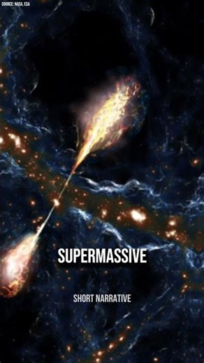 What is the largest black hole jet? 🤔 #shorts #viral #space #universe #science #solarsystem#facts