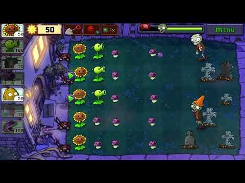 PvZ Gameplay – Level 18 (Full Level)