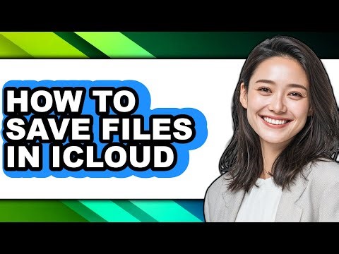 How to Save Files in Icloud - Step by Step