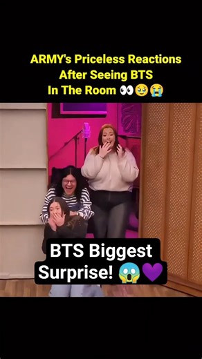 ARMY's Priceless Reactions To BTS! 👀🔥 #bts #btsarmy #kpop #btsshorts #btsedits
