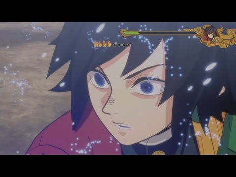 Tanjiro VS Giyu Tomioka Final Battle HD Demon Slayer