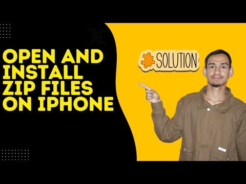 How to Open and Install Zip Files on iPhone // 2026