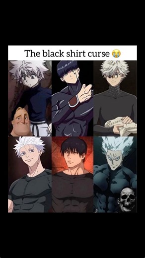 The black shirt curse 😭