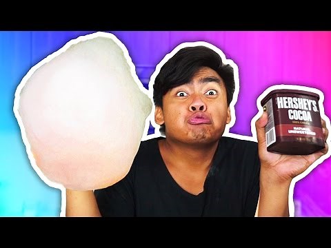 DIY How To Make CHOCOLATE COTTON CANDY!