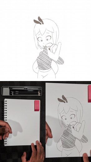 Here’s a behind the scenes look as to how Flya starts eating her lines. Flyra Voiced by ApaniVa Jay (Artist) Voiced by Richard J Browning Art, Artist, Animation, Markers, Pen, Pencil, Drawing, Paper, Hungry, making of, Behind the Scenes, How It’s Made #JMadness #Flyra #Art #Animation #Draw | JMadness
