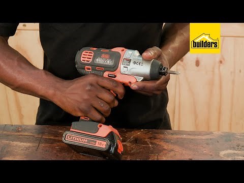 Impact Driver Head Attachment From The Black + Decker Multievo Range