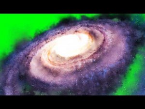 FREE HD Green Screen SPINNING GALAXY