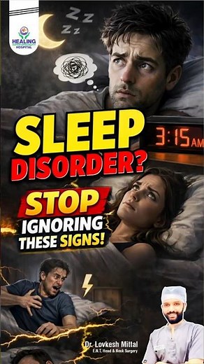 4 Major Types of Sleep Disorders | Explains ENT Specialist at Healing Hospital