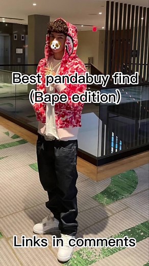 Top Bape Hoodie Finds on Pandabuy