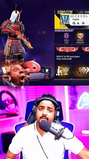 ice could FF old player know ☠️🤯