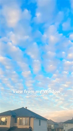 Timelapse: View from my Window | Spring is in the Air #springseason #canada #fun #sky #clouds