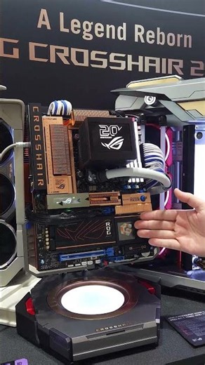 👑 KING OF MODDING! Custom PC based on the 2006 ROG Crosshair!