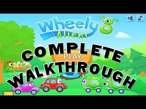 Wheely 8 Aliens Complete Walkthrough All Levels with 3 Stars