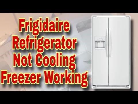 How to Fix Side by Side Frigidaire Refrigerator Not Cooling, Freezer Working Fine