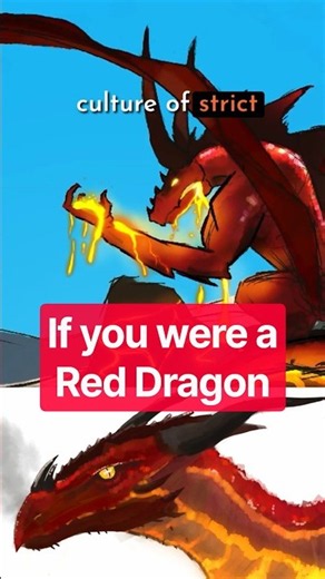What Does It Mean To Be a Red Dragon? #fantasy #lore