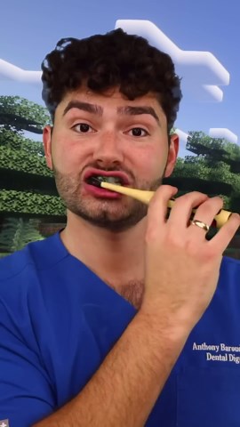 Minecraft toothbrush routine ASMR!