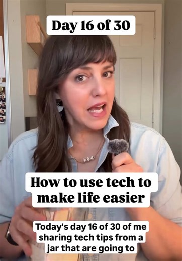 Day 16/30 of letting the jar decide which game-changing tech tips I should share with you. 🫙 Like and comment to make sure the Sassy McSassy algorithm sends you the tips. Instagram: hey.amandaj (all videos are reposted from Instagram) 😊 ‼️ If you want my best tips, with full instructions, in one place, head to my link in bio to grab my mini-course. — About @heyamandaj: I’m Amanda J., a tech and productivity coach on a mission to help busy women train their tech to work FOR them. 👩🏻‍💻 #digit