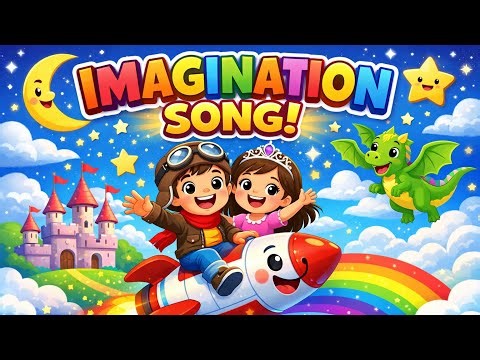 🎵 Imagination Song for Kids | Dream, Create & Explore! 🌟