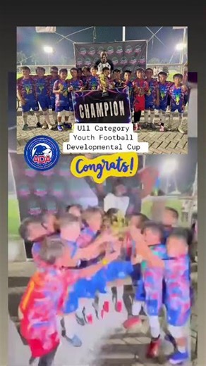 Azkals Development Academy Team — YOUR 2026 YOUTH FOOTBALL DEVELOPMENT CUP U11 CHAMPIONS!