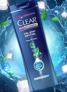 Don’t let dandruff slow you down. Use Clear Cool Sport Menthol for Unstoppable Dandruff Free Freshness. | CLEAR