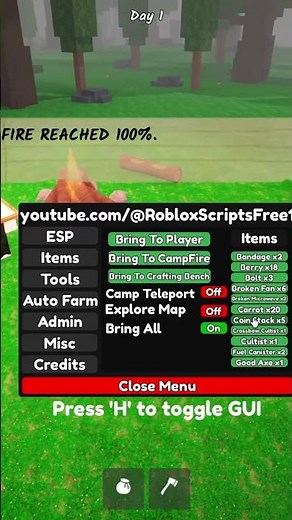 BEST 99 Nights In The Forest Roblox Script! Bring All [Mobile/PC]