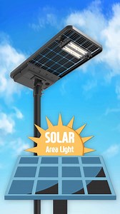 Our NEW Solar Area Lights combine off-grid reliability with sleek design, featuring integrated dusk-to-dawn operation and powerful lumen output. ☀️ See how this sustainable lighting solution puts the sun to work: | Naturaled