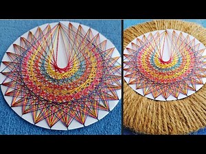 Diy String art, Basic String Art for beginners, Art and Craft