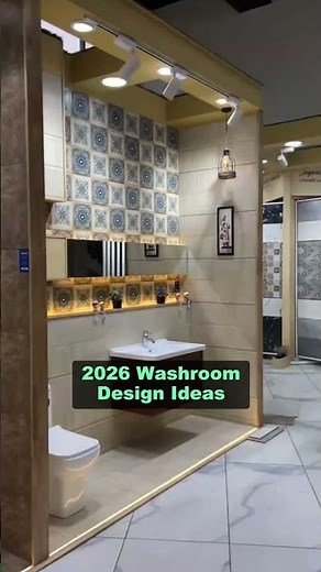 Washroom Design Ideas 2026 That Feel Premium & Modern
