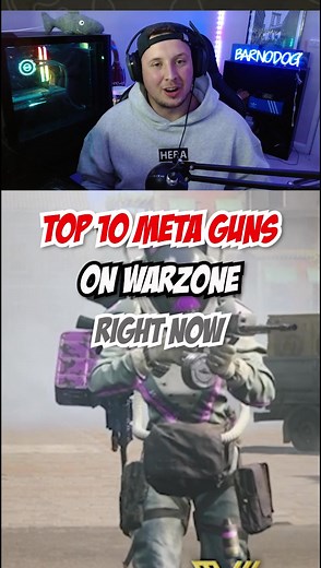 Top 10 Meta Guns On Warzone Right Now. #warzone #warzoneloadout #cod #gaming