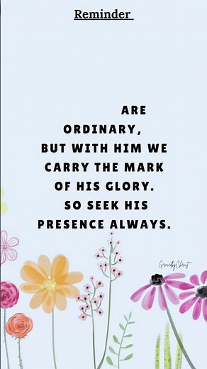 The Power of His Presence | #reminders #christian #ytshorts #faith #yt