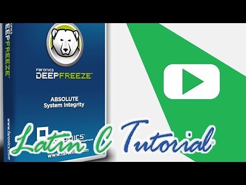 Deep Freeze 7 6 Descargar E Instalar y activar pc y el programa 32 y 64 bits