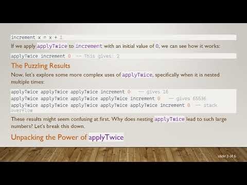Understanding applyTwice in Haskell: A Deep Dive into Higher-Order Functions