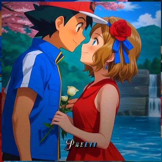 this ash x serena edit broke the internet||#shorts #amourshipping #viral