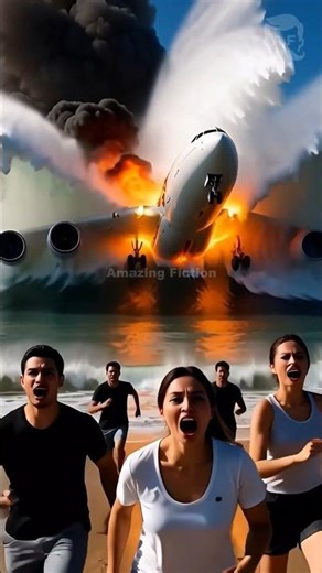 POV: Plane crash and terrible tsunami! Part 5💥비행기 추락과 끔찍한 쓰나미!