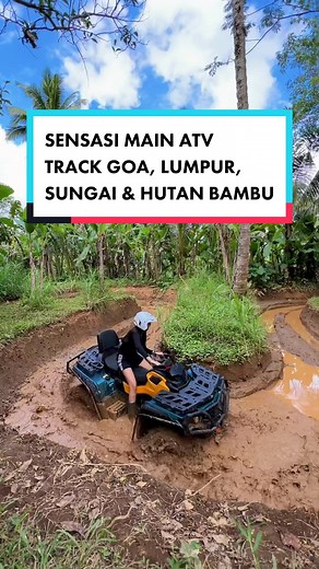 SENSASI SERU MAIN ATV DI @Alasan Adventures ⁣ Tambah lagi nih list aktivitas wajib di Bali. Pacu adrenalin kamu naik ATV di Alasan Adventures. Spot ini masih terbilang baru dan memiliki armada
