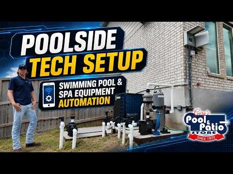 Poolside Tech Setup - Swimming Pool & Spa Equipment Automation