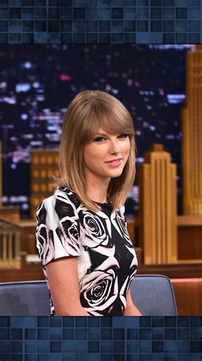 Was #TaylorSwift dropping a 1989 Easter egg here before we even knew it? #FallonFlashback #1989TaylorsVersion | The Tonight Show Starring Jimmy Fallon