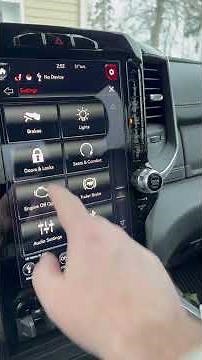 Ram 1500 Things You Might Not Know #17 - Turn Off Horn When Locking or Remote Start #ram1500 #truck