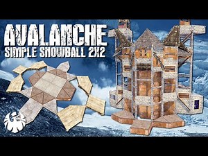 AVALANCHE - Bunkered Snowball 2x2 • RUST BASE 2024