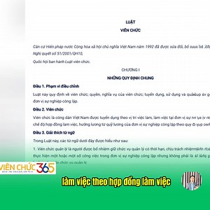 📢 VIÊN CHỨC LÀ AI? BẠN ĐÃ HIỂU ĐÚNG CHƯA? 💼 Viên chức – không chỉ là "người đi làm ăn lương"! Viên chức là người được tuyển dụng theo chế độ hợp đồng làm việc, làm việc trong các đơn vị sự nghiệp công lập, được hưởng chế độ bảo đảm lâu dài, gắn liền với sứ mệnh phục vụ nhân dân và phát triển đất nước! 🇻🇳 🌟 Viên chức không chỉ làm việc — Viên chức góp phần xây dựng tương lai! 📝 3 điểm nổi bật của viên chức: ✅ Làm việc lâu dài, ổn định trong đơn vị sự nghiệp công lập. ✅ Được bảo vệ quyền lợi