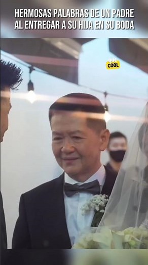 HERMOSAS palabras de UN PADRE al entregar A SU HIJA en su boda#papa #boda #matrimonio #amorverdadero