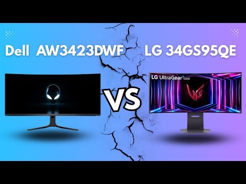 LG 34GS95QE vs Alienware AW3423DWF – The Best Ultrawide OLED for 2025?