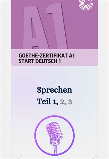 German A1 Exam E-Book for Beginners