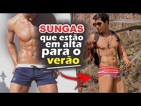 Sungas que estão em alta 2022 MODA MASCULINA