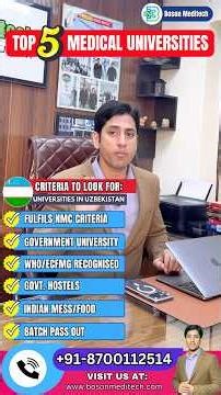 MBBS IN UZBEKISTAN Best Medical University 2026 for Indian Students #mbbsinuzbekistan