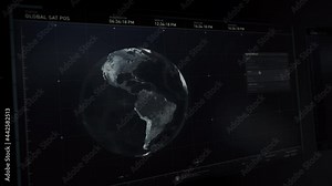 Spying Software UI Loading. Analyzing the Country of Turkmenistan for Unprotected Satellite Signal. Analyzing Target UI. Accessing the Live Footage from the Military Base. Modern Computer UI Design.